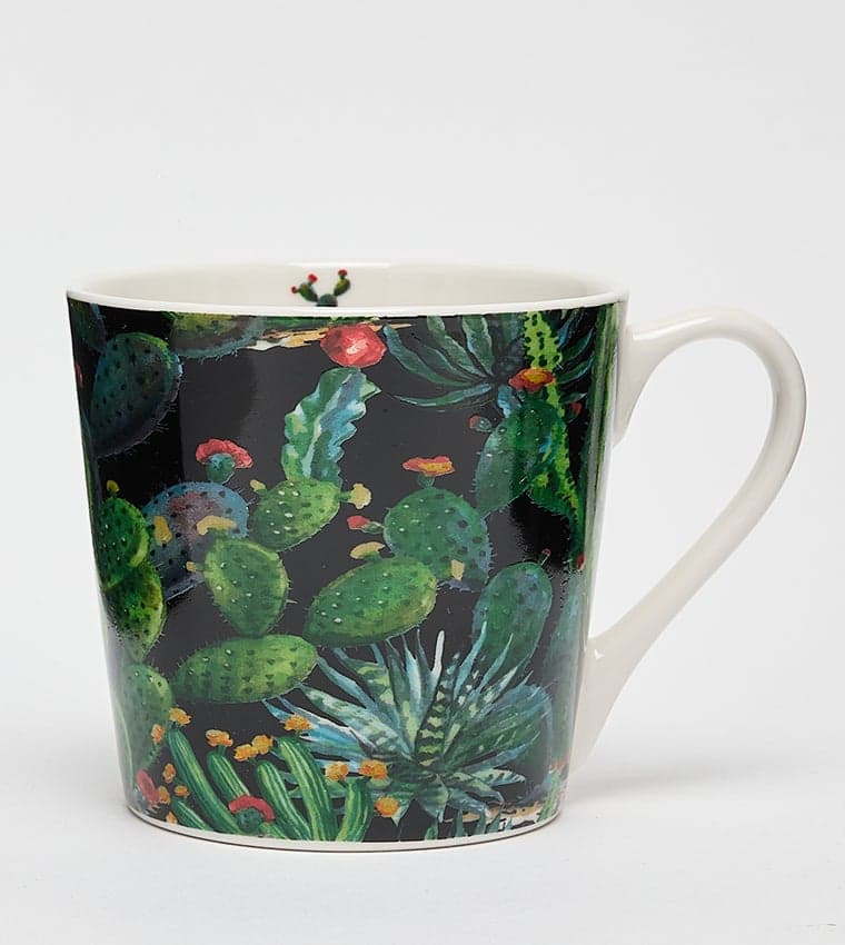 Cactus Mug 300ml Black