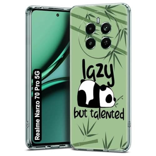 Fashionury Soft Mobile Back Cover for Realme NARZO 70 Pro 5G (Silicone_Multicolor)
