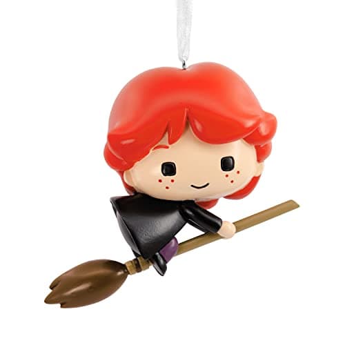 Hallmark Harry Potter Ron Weasley on Broomstick Christmas Ornament