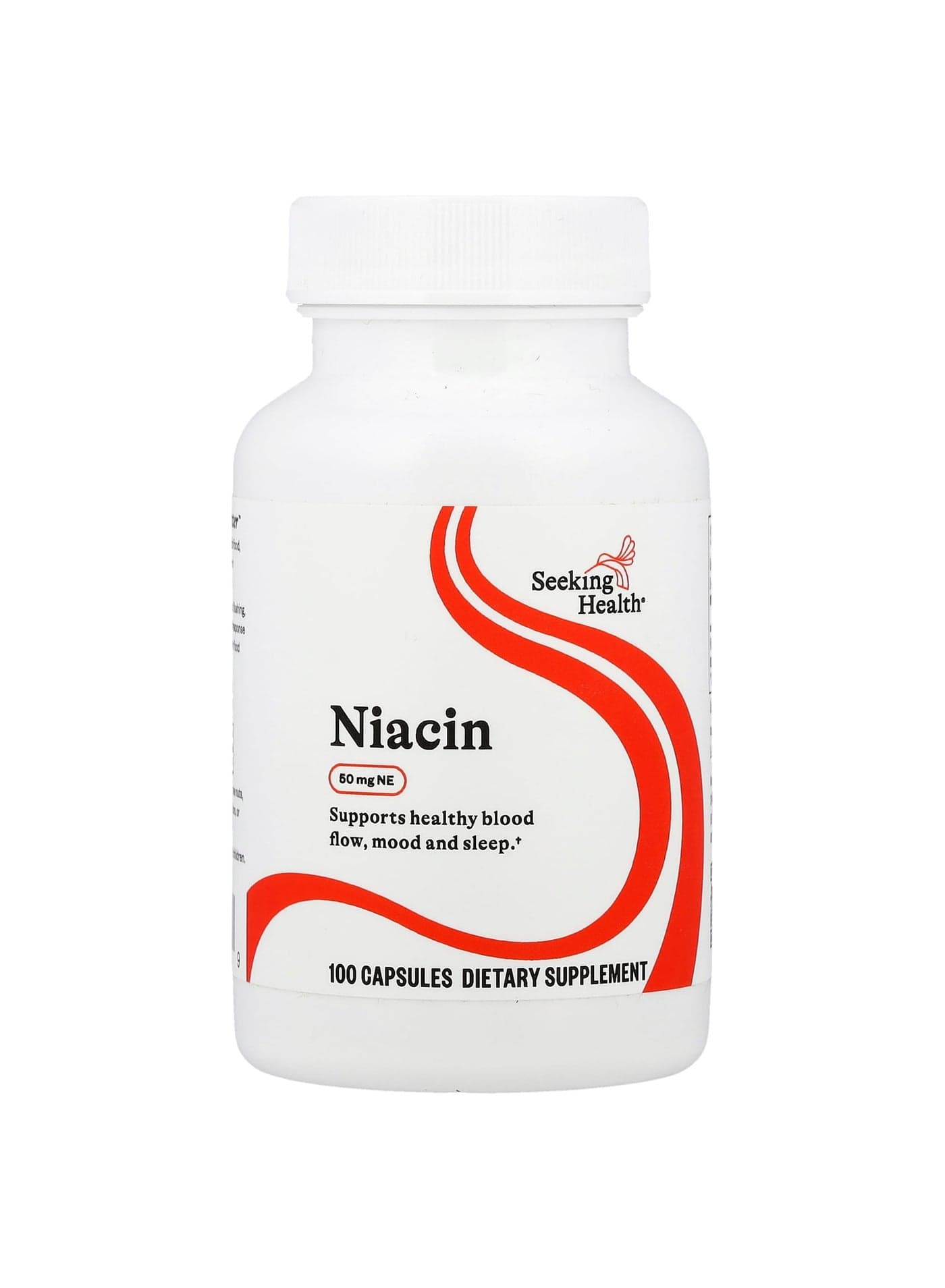 Niacin, 50 mg NE, 100 Capsules