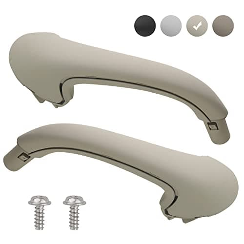 APPERFiT Interior Door Pull Handle (Beige) for Front Door Panel Driver & Passenger Side Compatible with Mercedes-Benz C-Class W203 C230 C240 C280 C320 C350 C32 AMG C55 AMG