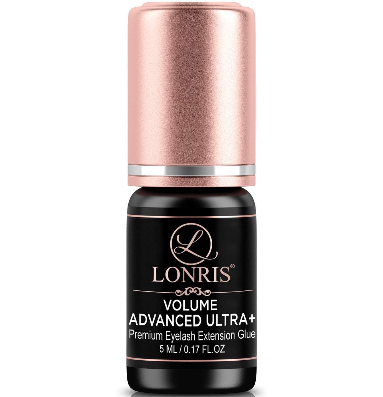 78 Weeks RetentionEyelash Extension Glue Volume Advanced Ultra LONRIS Lash 5 ml12 Sec Drying timeMaximum BondingSemiPermanent Extensions SuppliesProfessional Use Only Black Adhesive