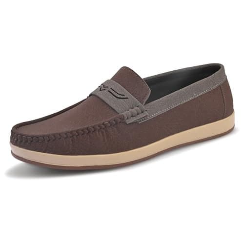 Centrino Men’s Loafer Shoes | Soft & Comfortable Casual Shoe | Lightweight Driver | Stylish Casual-Looking Walking Footwear 9568