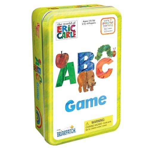 Briarpatch The World of Eric Carle ABC Game Tin MultiNone 01282 Medium