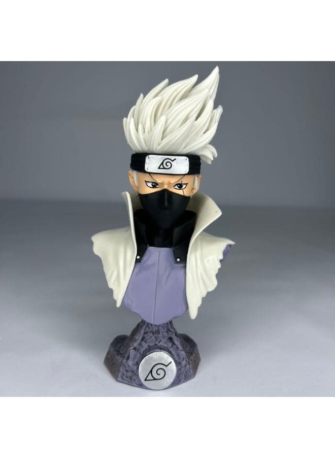 Naruto Kakashi Hatake Bust, Trendy Anime Memorial Figure Model, Decoration Gift