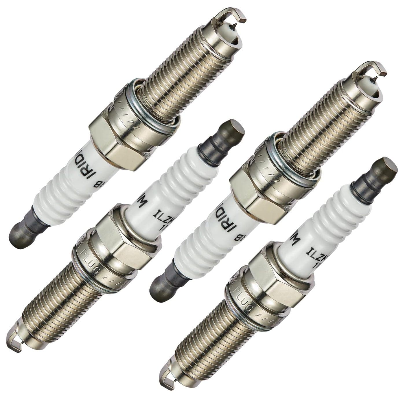 BDFHYK Set of 4 Iridium Spark Plug Compatible with Hyundai Elantra TucsonAcura ILX TSXHonda Civic CRV AccordKia Forte SoulMini Cooper Countryman 16L 18L 20L 24L L4 Engine Replacement for 3461