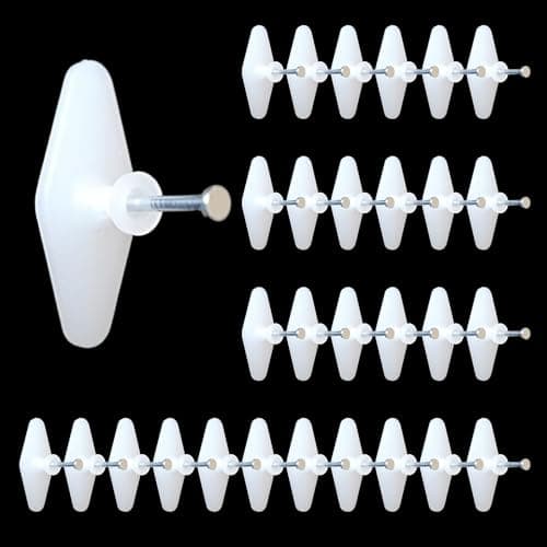 Jinka Nails (Large, 30 Pieces Packet) Wall Hooks for Hanging Large Photo Frames, Clocks, Mirrors, Utensils, Planters, Paintings and Decorative Items. Holds Upto 5Kgs. Wall Hooks for Hanging Strong.