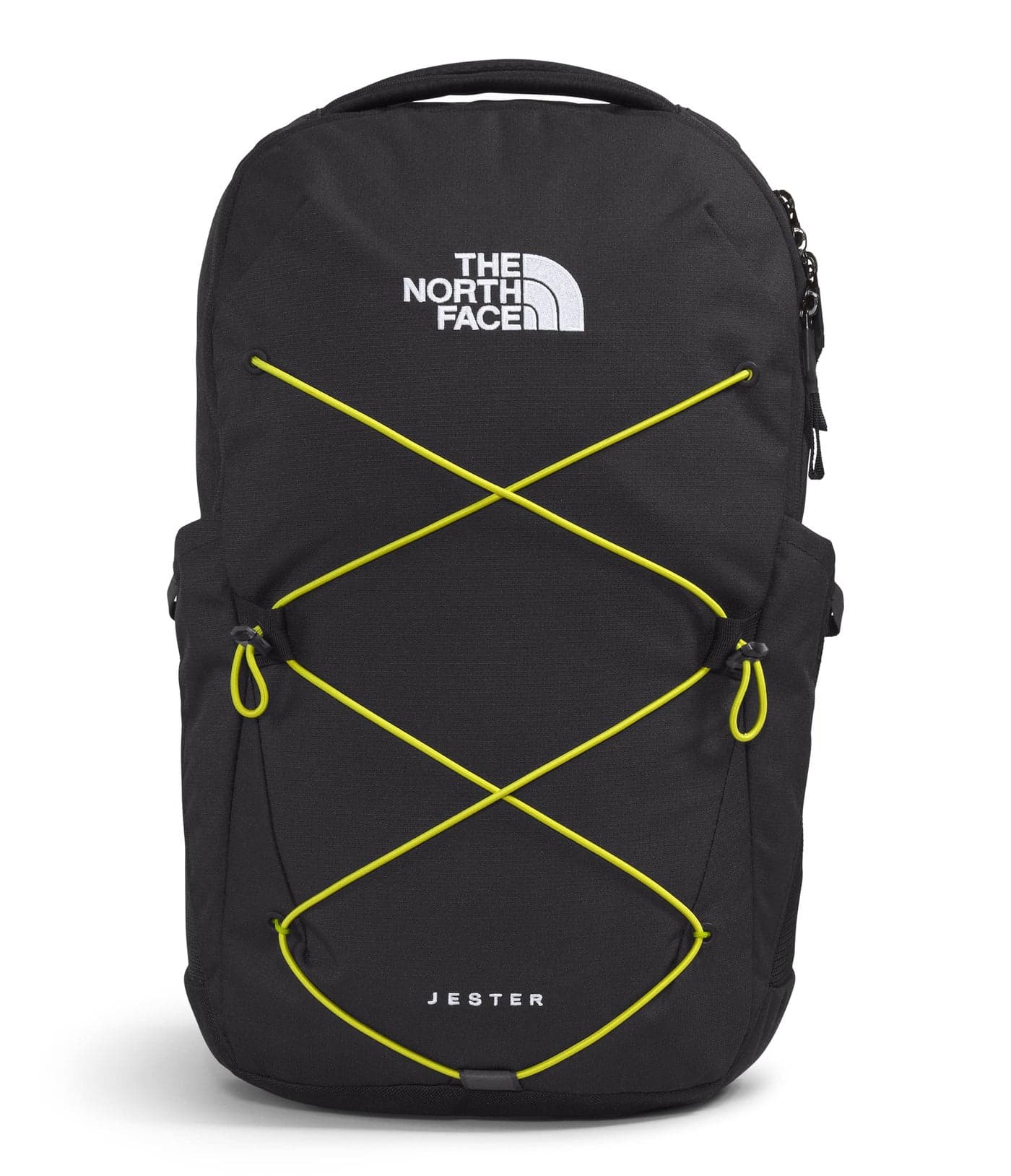 The North Face Jester Everyday Laptop Backpack TNF Black Light HeatherSulphur Spring Green One Size