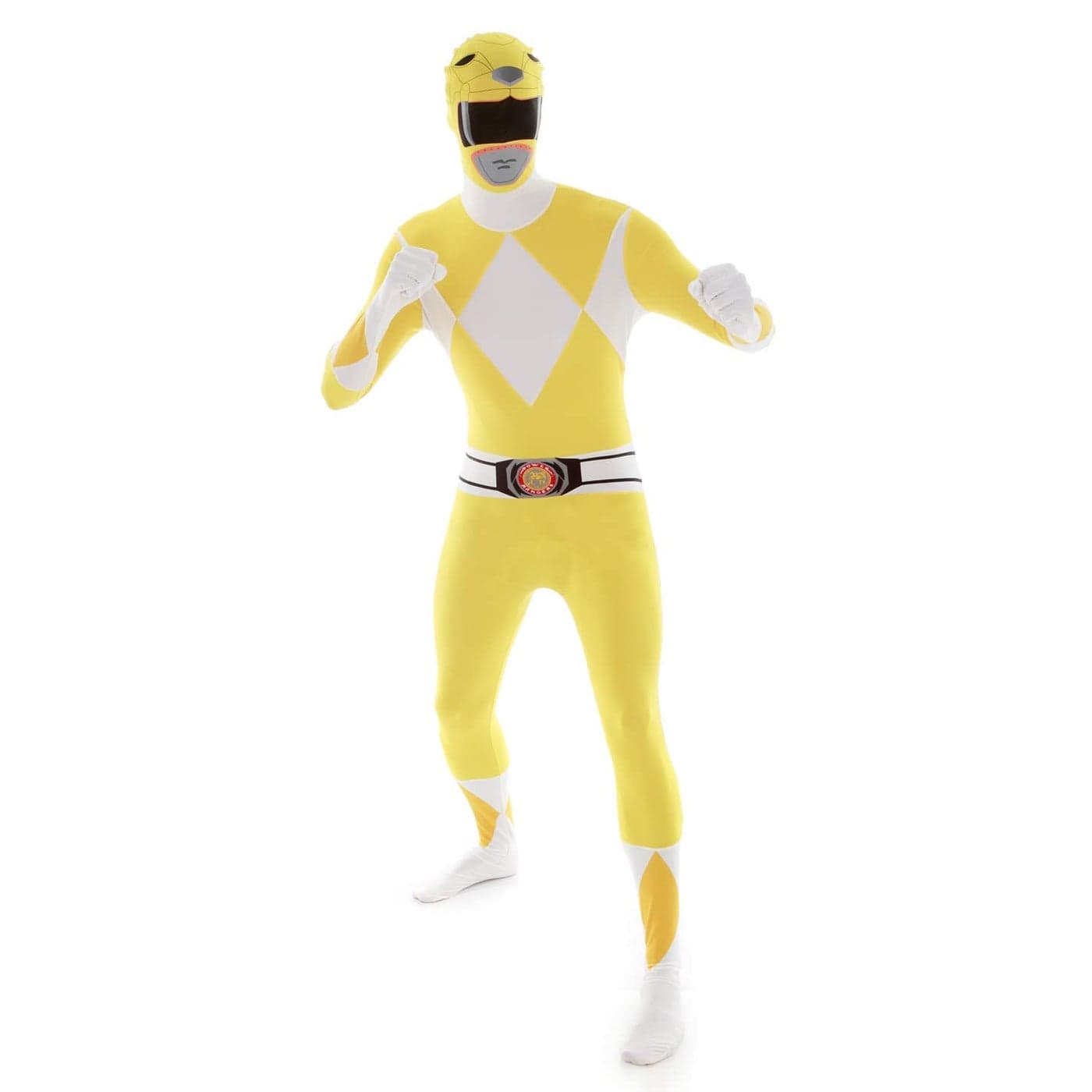Morphsuits Mens Power Rangers Yellow Large