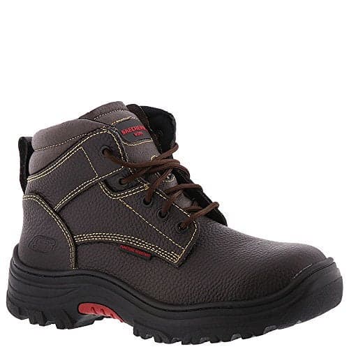 Skechers Men's Burgin-Tarlac Industrial Boot, Brown, 8.5
