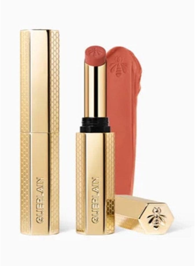 GUERLAIN Kiss Kiss Blur Matte Long-Wearing Lipstick 1.85g – 615 Orange Blossom Soft Matte Lip Color
