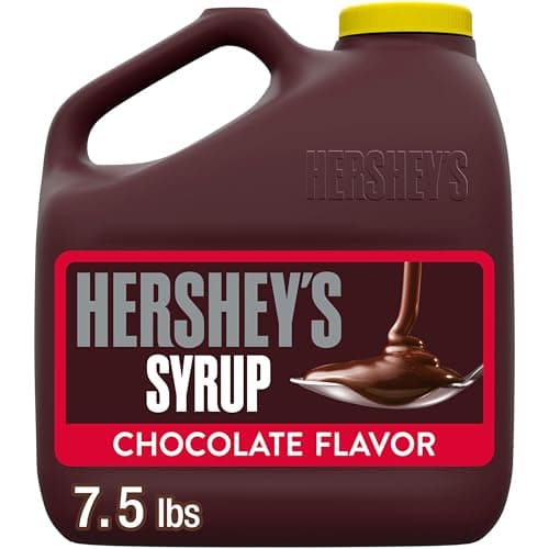 HERSHEYS Chocolate Flavored Syrup Bulk Jug 75lbs