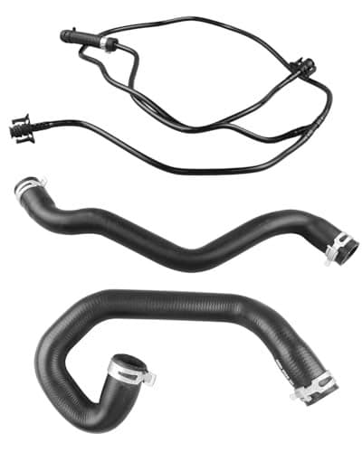 Lower and Upper Radiator Coolant Hose Tube Reservoir Pipe Radiator Reservoir Line Fit for Focus 20L 20122018 Replace BV618K012KF CV6Z8286K CV6Z8260K