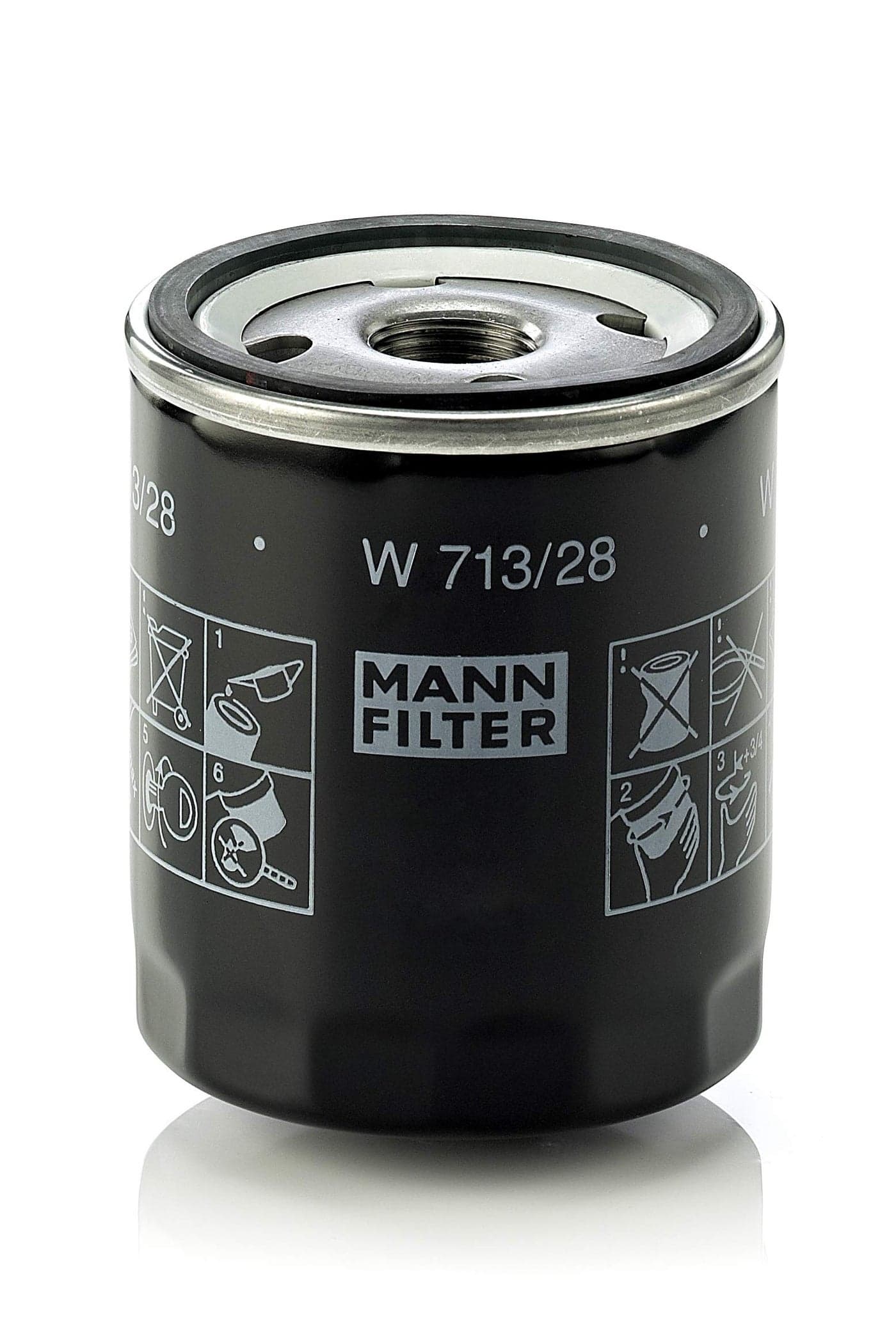 Mann Filter Mann-Filter W 713/28 Spin-on Oil Filter