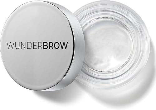 WUNDERBROW Fix It Clear Eyebrow Gel Long Lasting Lamination Effect Includes Dual Ended Brush Vegan Cruelty Free