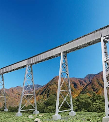 Walthers Cornerstone Steel Railroad Bridge Tower Bent 2 Pack - Kit Train Collectable Train