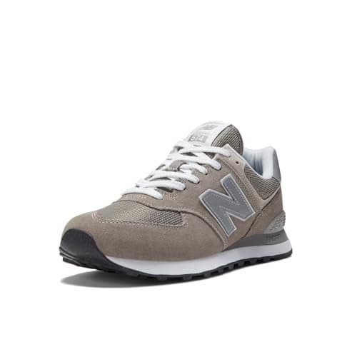 New Balance Mens 574 Core Sneaker GreyWhite 105