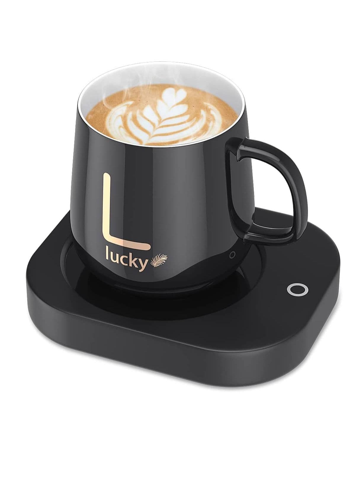 Gearific Coffee Mug Warmer, Electric Coffee Warmer for Desk with 4hour Auto Shut Off, 2 Temperature Setting Smart Cup Warmer for Warming & Heating Coffee, Beverage, Milk, Tea and Chocolate with Cup
