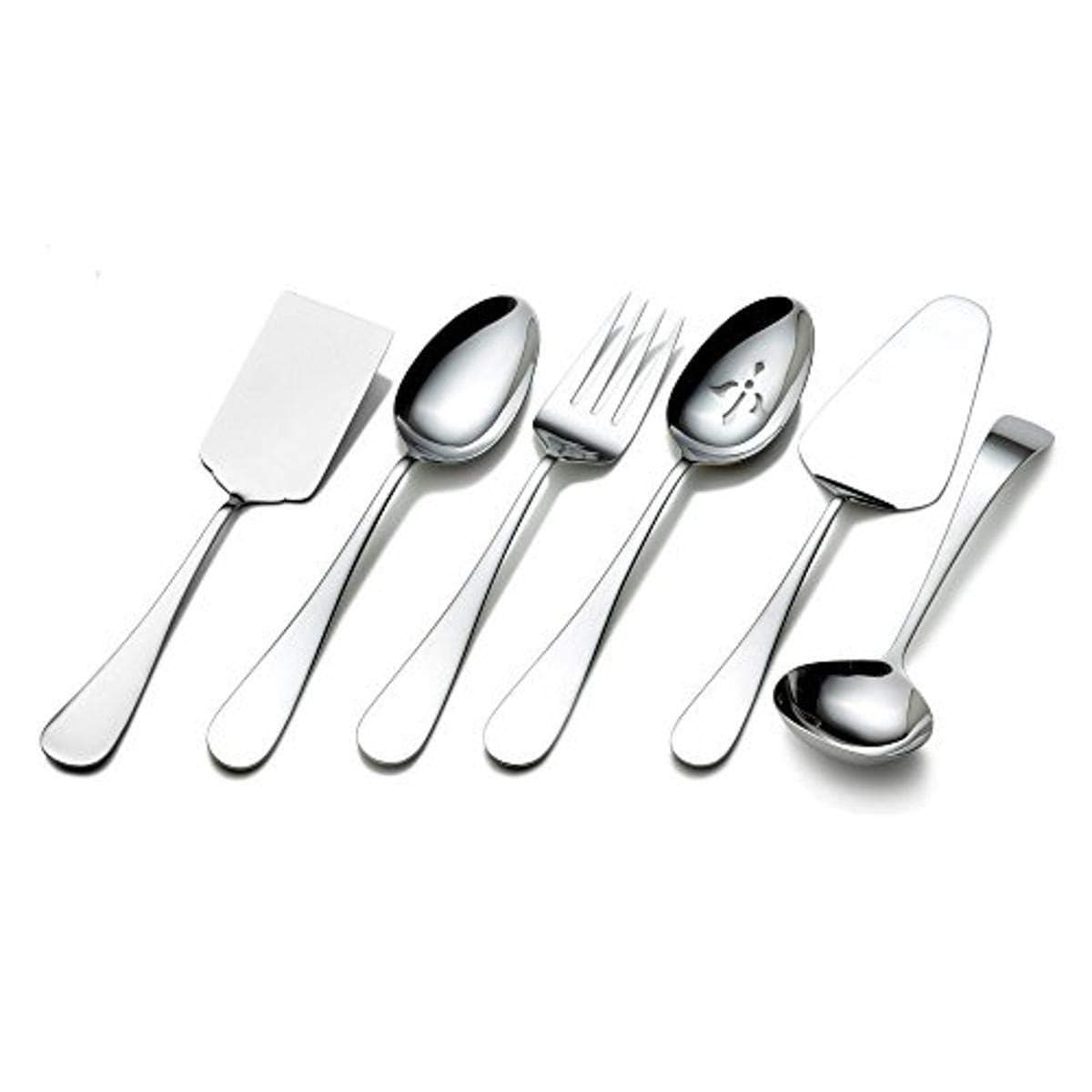 Towle Living 5072433 Basic 6Piece Stainless Steel Hostess Set