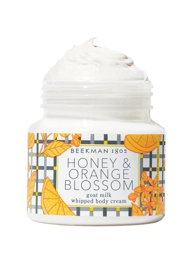 Honey & Orange Blossom Whipped Body Cream 8 oz.