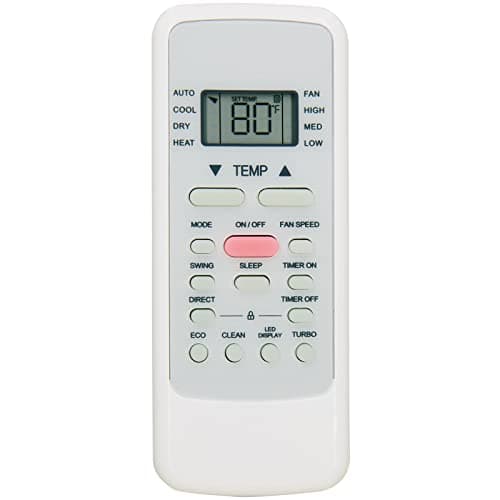 Replacement Remote Control for Midea TGM AC Air Conditioner RG51A(2)/EU1 RG51A(2) EU1 MWPOT12SA MWPOT12S MWPOT18S MWPOT24S