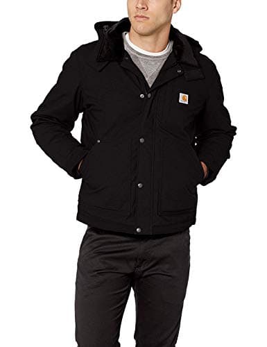 Carhartt Mens Full Swing Relaxed Fit Ripstop Insulated JacketBlackXLarge