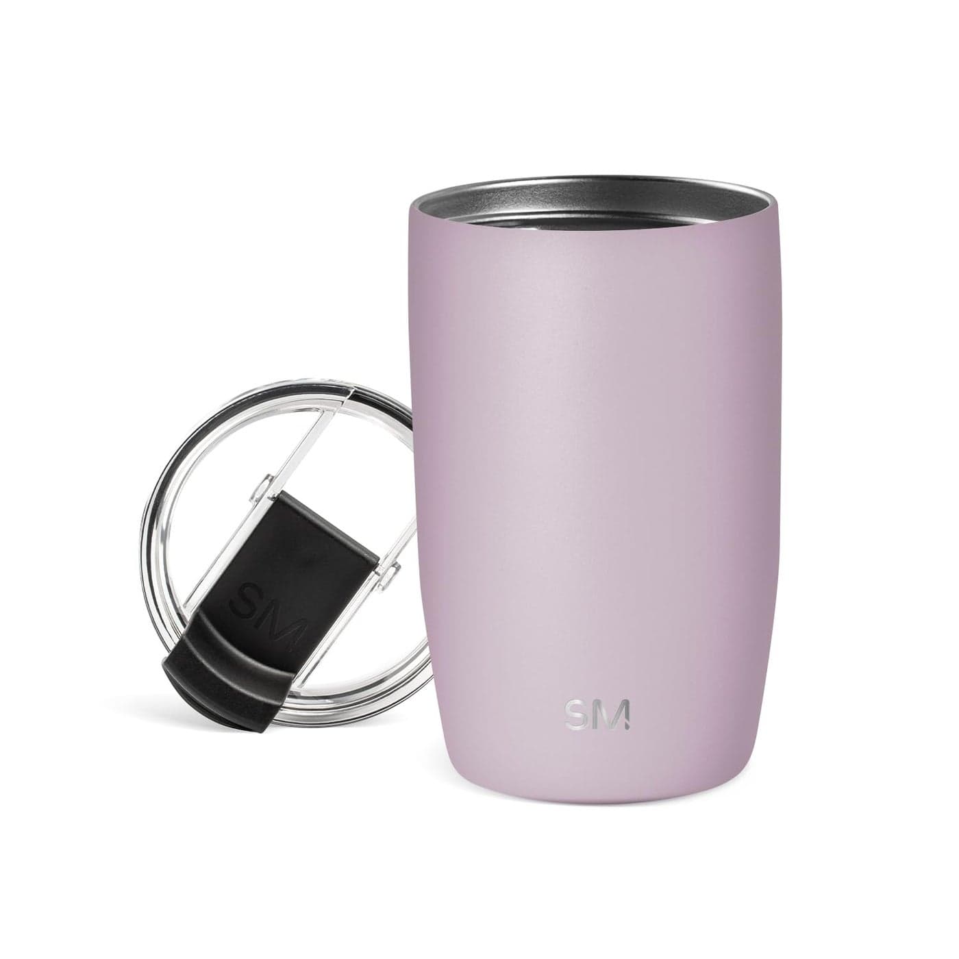 Simple Modern Travel Coffee Mug Tumbler with Flip Lid | Reusable Insulated Stainless Steel Cold Brew Iced Coffee Cup Thermos | Gifts for Women Men Him Her | Voyager Collection | 12oz | Lavender Mist