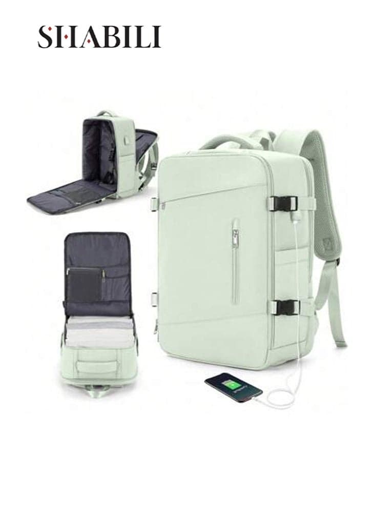 Unisex Independent Shoe Compartment Backpack, Men's/Women's Dry and Wet Separate Storage Gym Bag Trolley Bag Tourist Bag, School/Business/Work/Fitness/Daily School Bag Airliner Bag for Girls/Boys