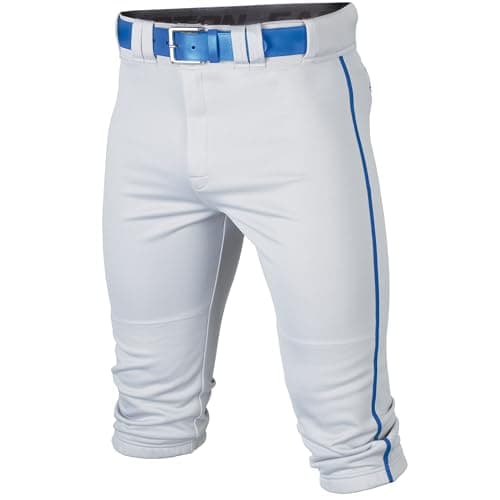 Easton RIVAL Knicker Piped Baseball Pant WhiteRoyal Youth Medium