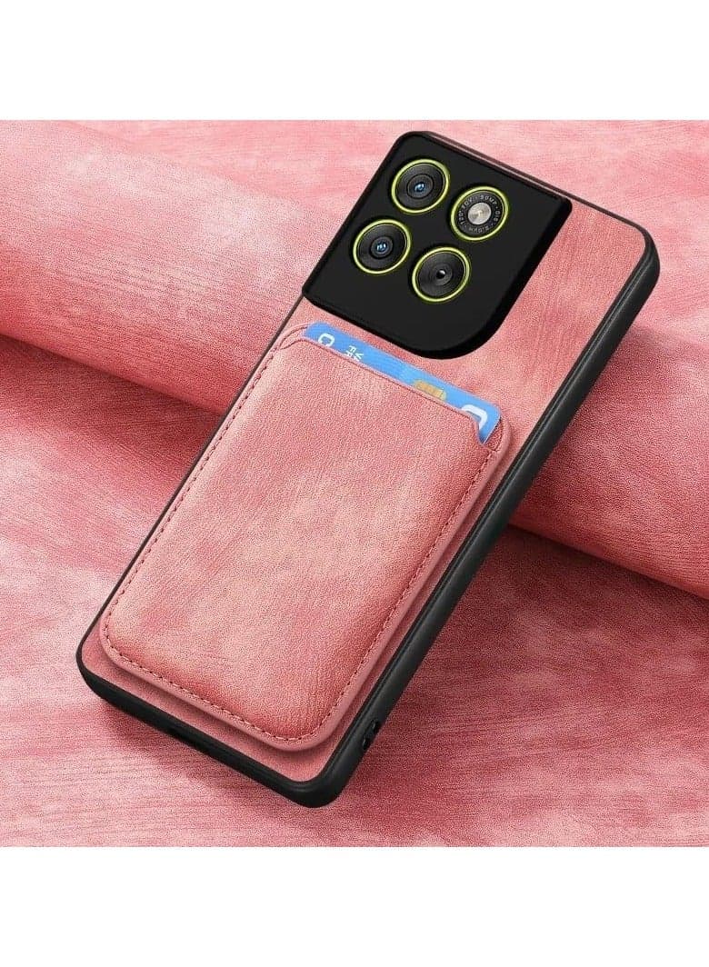 Compatible with Motorola Edge 70 2025 2-in-1 Detachable Wallet Case with Card Holder, Unisex Style, 【Compatible with Magnetic Safe】 Magnetic PU Leather Card Slot, Suitable for Moto Edge 70