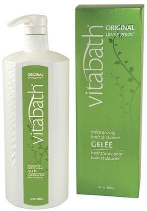 Vitabath Original Spring Green Moisturizing Bath Shower Gelee32 oz Quantity of 2