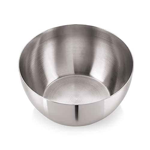 neelam Stainless Steel 6.5, 18 Gauge JK 300 ml Vati, Dinner Bowl Katori Serving Vati, Durable Quality, Elegant, Perfect for Serving Snacks, Desserts, and Condiments