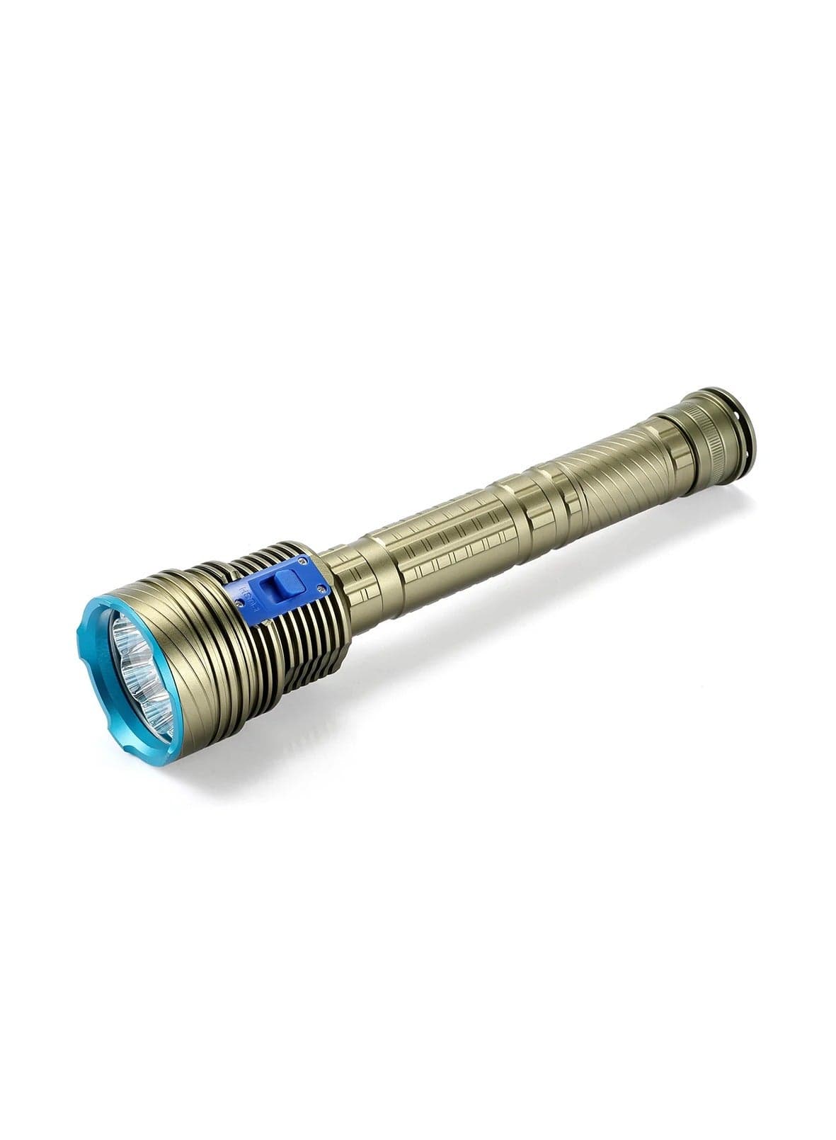 Scuba Flashlight Professional Underwater Diving IPX68 Waterproof Torch 9 LED Light For Caving Snorkeling Spearfishing Lamp(White Light)