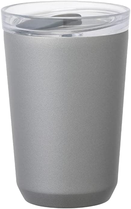 Kinto 20445 ToGo Tumbler 122 fl oz 360 ml With Plug Silver