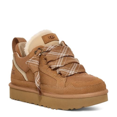 UGG Women's Lowmel Sneaker, Chestnut, 6