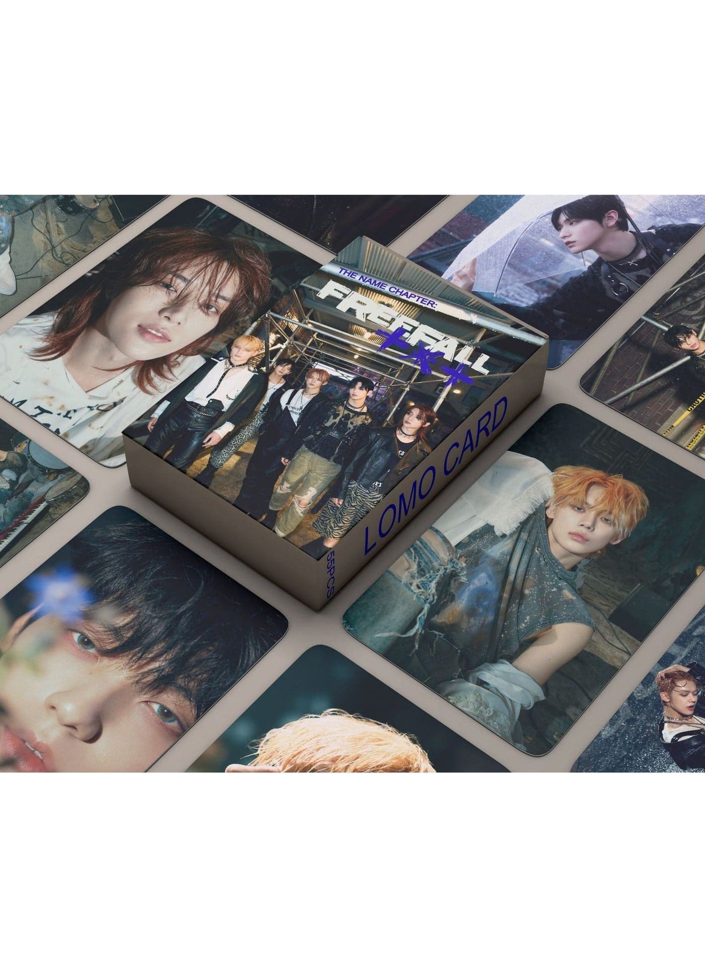 55Pcs TXT New Al The Name Chapter: FREEFALL Lomo Card