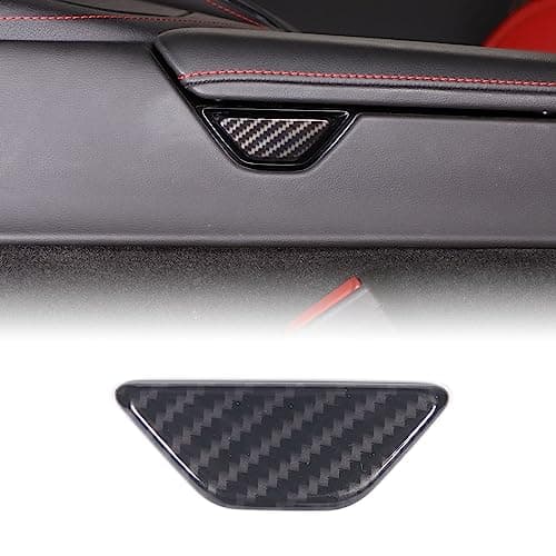 CHEAYAR Center Console Armrest Storage Box Release Button Switch Protective Cover Trim Compatible with Chevrolet Corvette C8 2020-2023