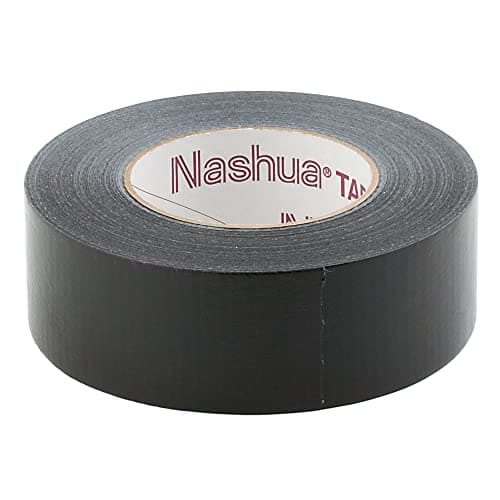 Nashua 2280 Black Duct Tape, All Purpose, Water Resistant, 1.89 Inch x 60 yds, 1 Roll