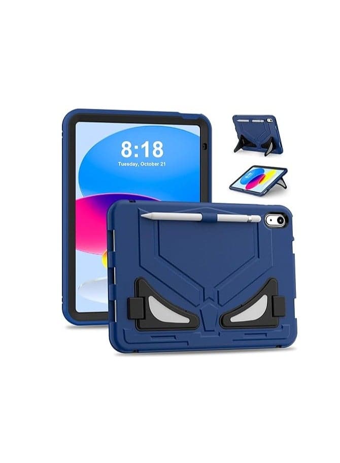 Kids Case for iPad 10th Generation Case, for 2022 10.9 Inch iPad 10th Generation Case with Pencil Holder u0026 Stand, Heavy Duty Shockproof Rugged 10.9 Inch 10 Gen Cover