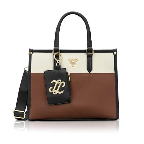 Lavie Signature Women's Ithaca Colourblock Tote Handbag for Women | Tote Bag for Work | Ladies purse | Stylish Shoulder Bag | Gift for Women