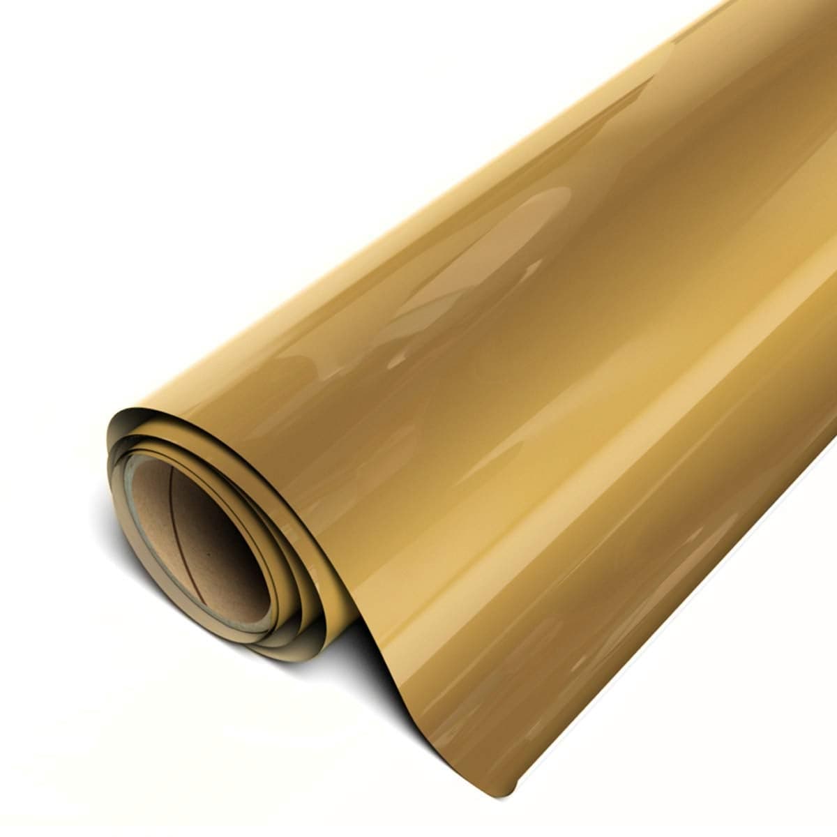 Siser EasyWeed Heat Transfer Vinyl 118 x 2FT Roll Compatible with Siser RomeoJuliet Other Professional or Craft Cutters Layerable CPSIA Certified Gold HEX 89764B