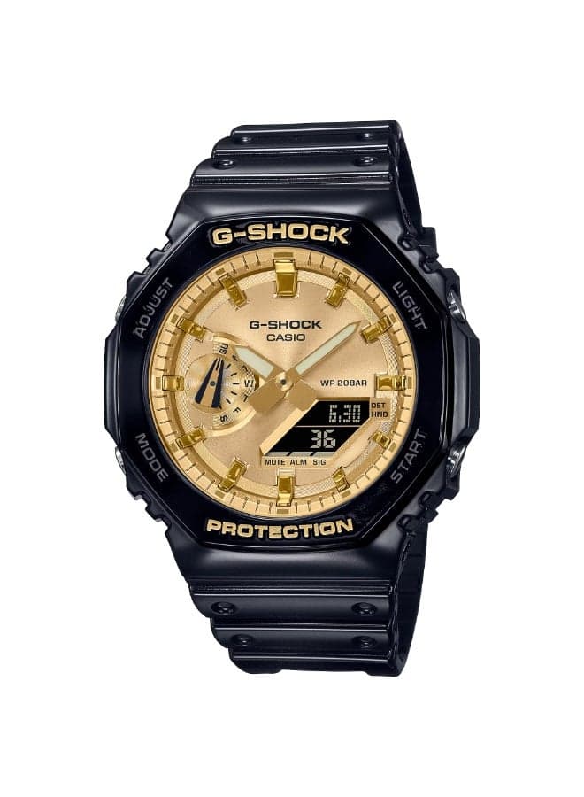 Casio GSHOCK GA-2100GB-1ADR Digital Analog Watch For Men