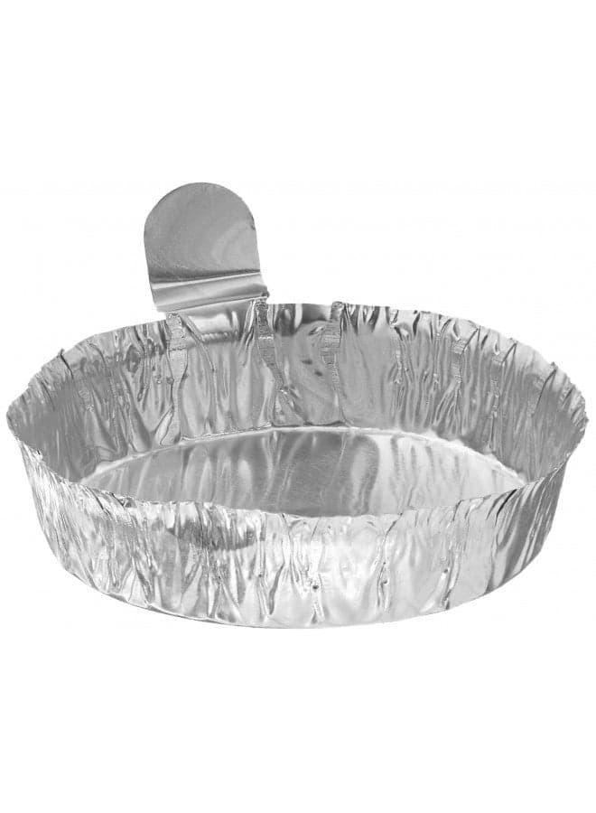 Heathrow Scientific Aluminum Weigh Boats, Ideal for Weighing and Mixing Liquid & Powder, Medium-Sized (2.24 x 0.55 Inches), Pack of 100