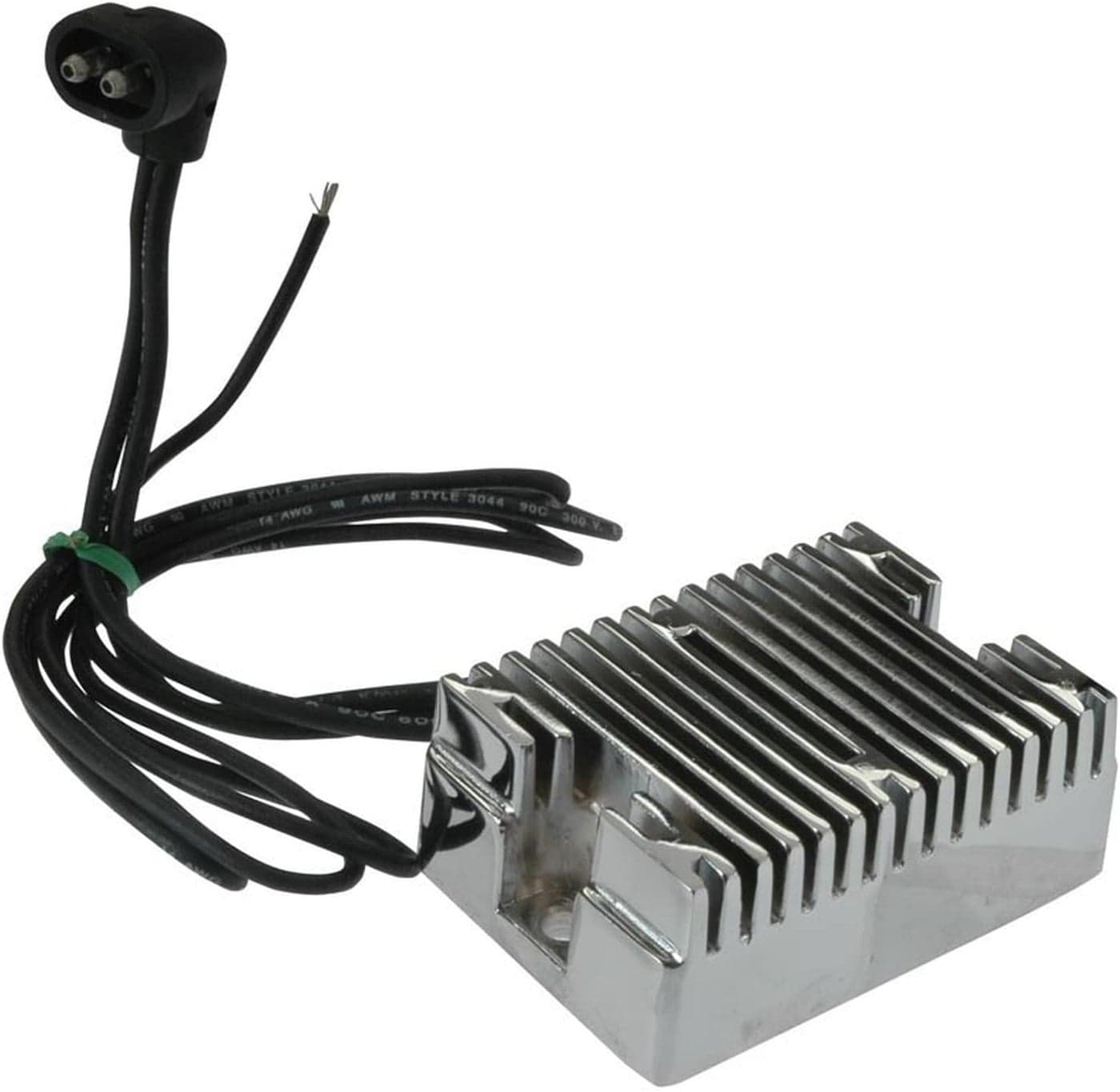Parts Player Chrome Voltage Regulator Rectifier for Harley Davidson 74519-88, 1989-99 Evolution Big Twin, 32 AMP