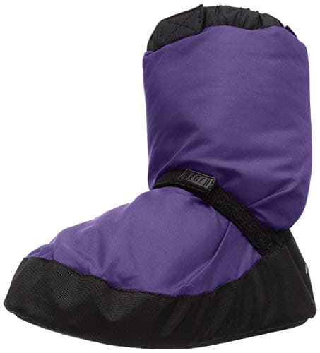 Bloch Women's Warm Up Bootie Dance Shoe, Purple, Medium