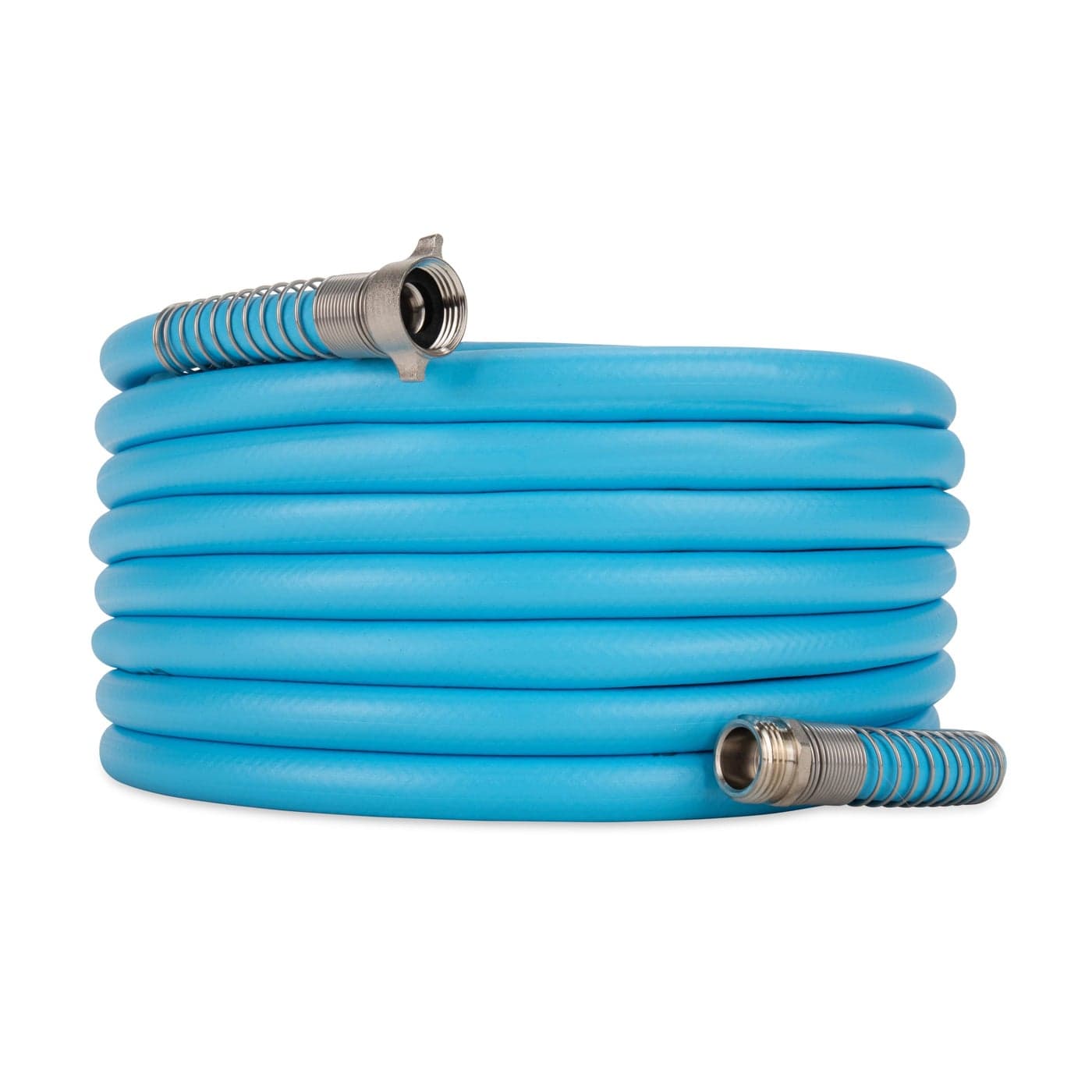 Camco EVOFlex 50Ft RV Drinking Water Hose Features Extra Flexible Design wStainless Steel Strain Relief Ends LeadFree BPAFree and PhthalateFree 58 Inside Diameter 22596