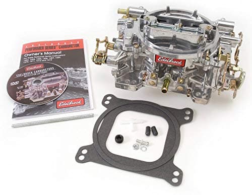 Edelbrock 1404 Performer Series 550 CFM Square Bore 4Barrel Air Valve Secondary Manual Choke New Carburetor