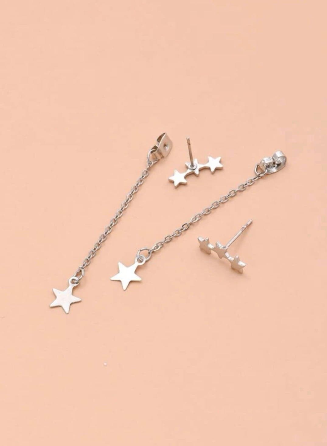 Trendy Women's Silver Plated Earrings
