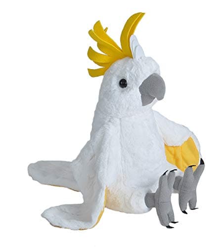 Wild Republic Cockatoo Plush Stuffed Animal Plush Toy Gifts for Kids Cuddlekins 12 Inches 10925