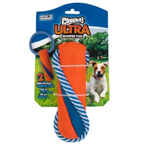 Chuckit Ultra Bumper Tug Dog ToyOrangeMedium